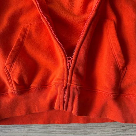 GAP NWOT Kids Bold Orange Sweatshirt Hoodie XXL 14-16 - Picture 4 of 5
